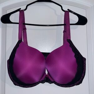 Torrid Fuchsia Push Up Plunge Bra